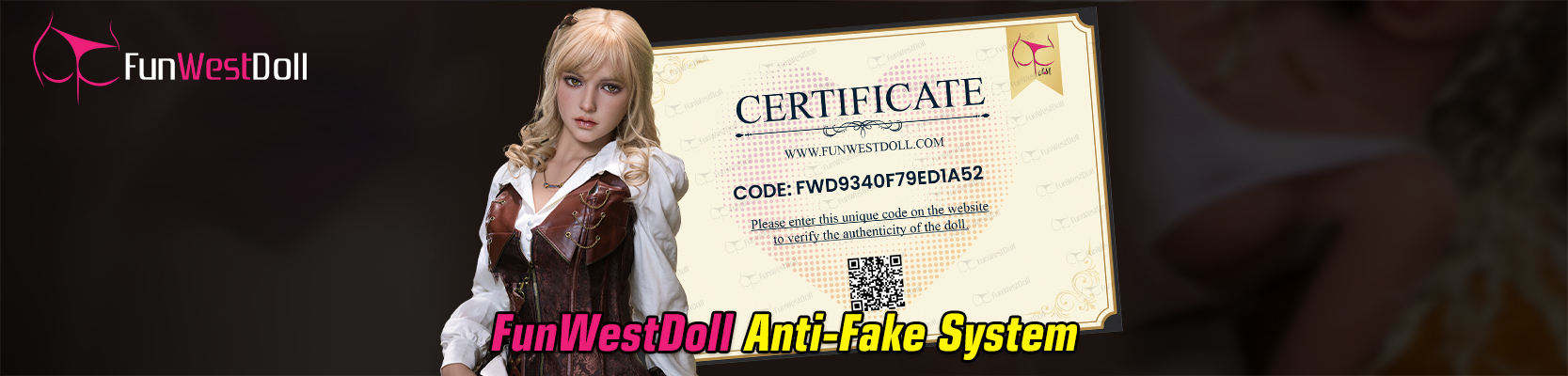 FunWestDoll Anti Fake System FunWestDoll